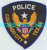TEXAS,COLORADO CITY POLICE 3